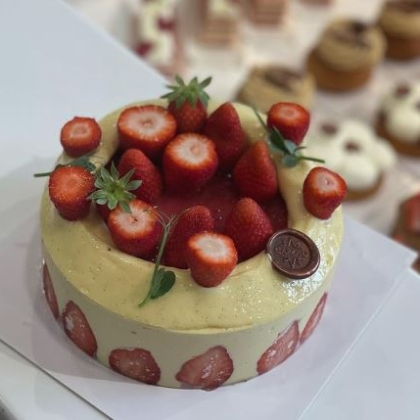 Le Fraisier sans gluten
